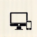 Ikona przedstawiająca komputer stacjonarny, tablet i smartfon.
